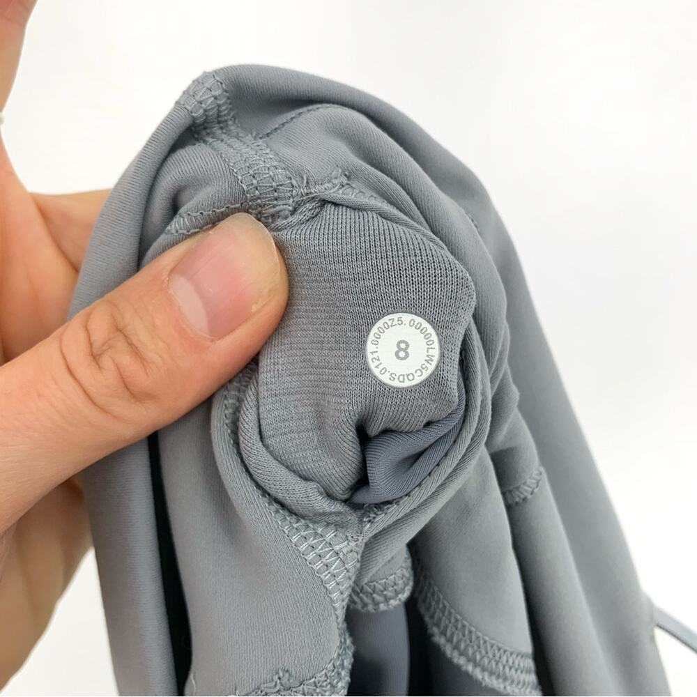 LULULEMON Wunder Train High-Rise Tight 25" Rhino Grey 8 - Picture 6 of 8